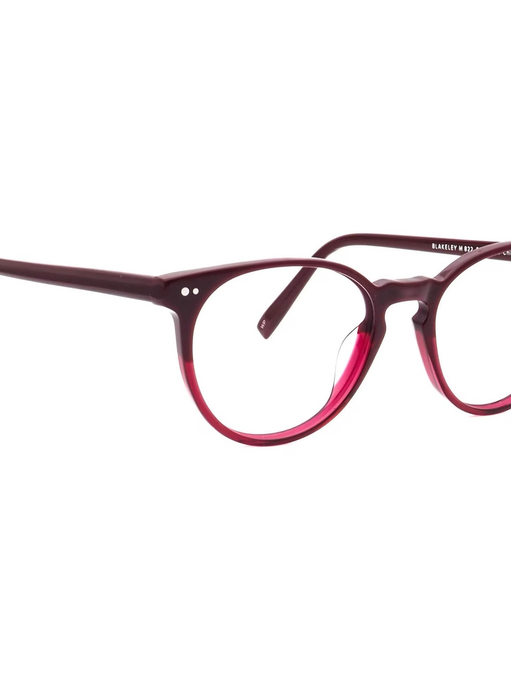Warby Parker Blakely Oxblood Fade